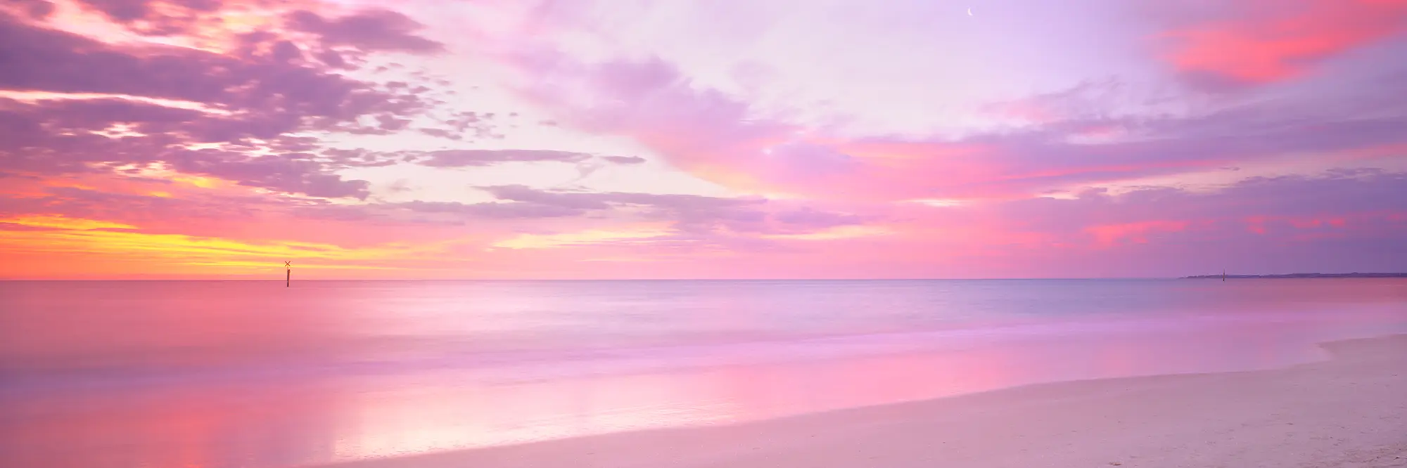 Port Phillip Bay Sunset Panoramic Fine Art Photos