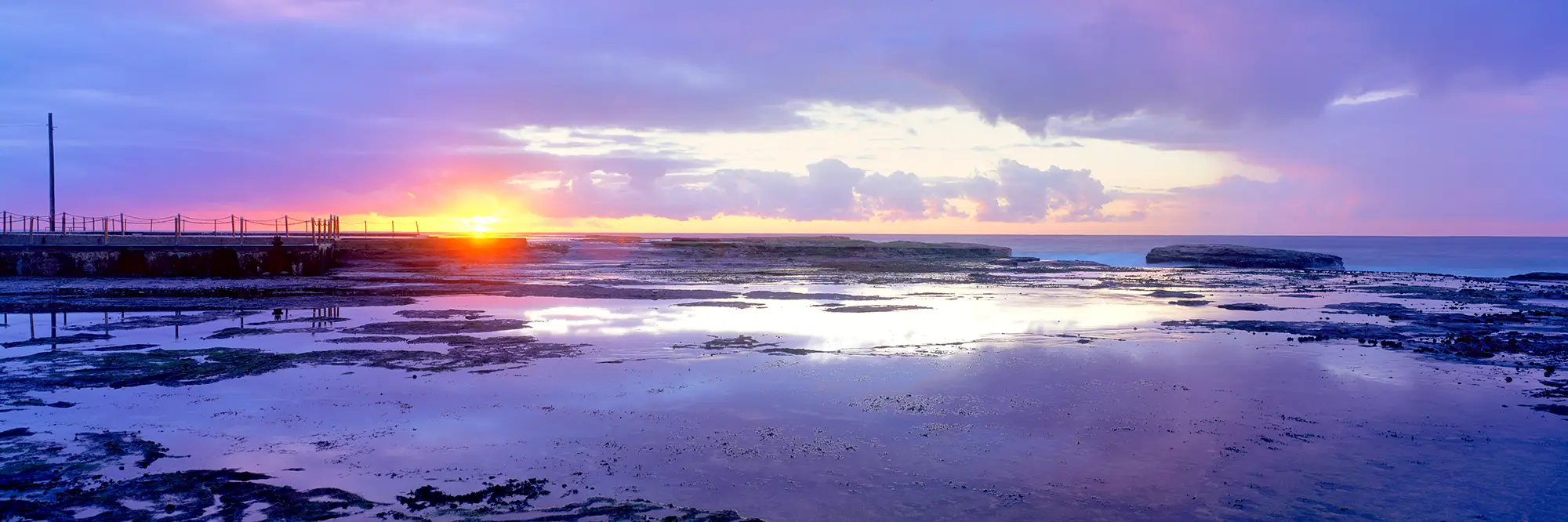 Mona Vale Ocean Baths Panoramic Sunrise Photo