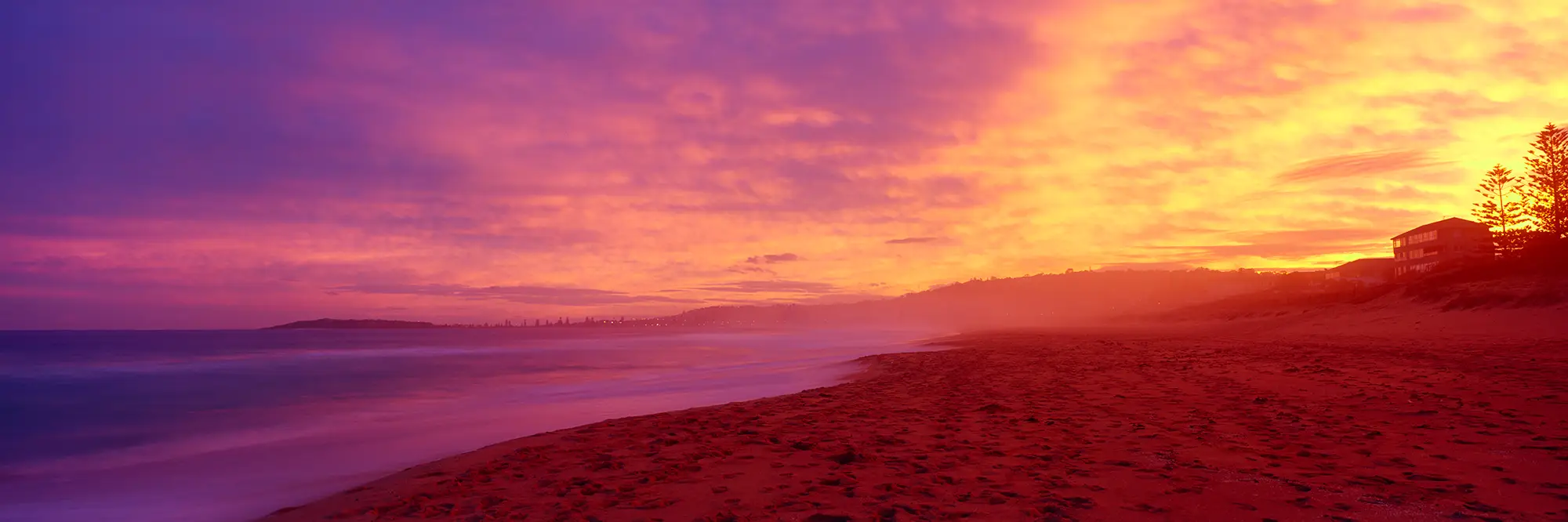 Magical Narrabeen Beach Sunset Photo