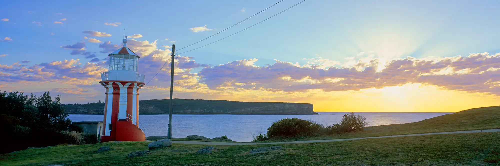 Hornby Lighthouse Sunrise Panoramic Landscape Photo Prints