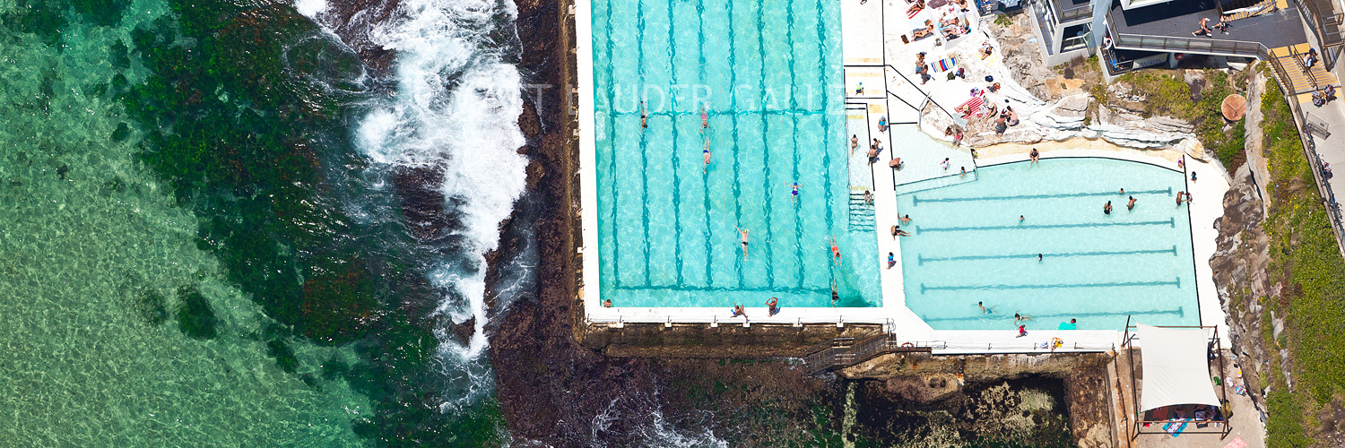 Bondi Icebergs Aerial Panoramic Photos