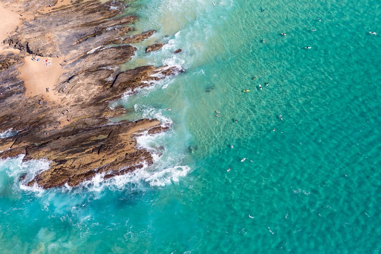 Currumbin Rocks Surfing Gold Coast Photos