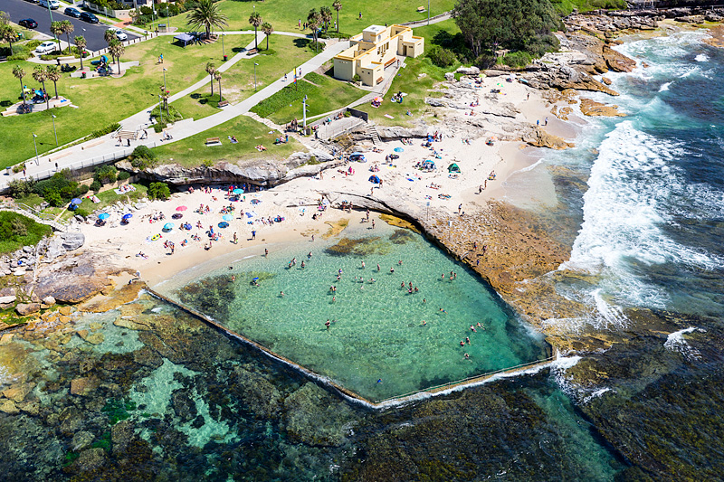 Oak Park Beach Rock Pool