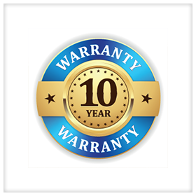 10 Year Workmanship Warranty