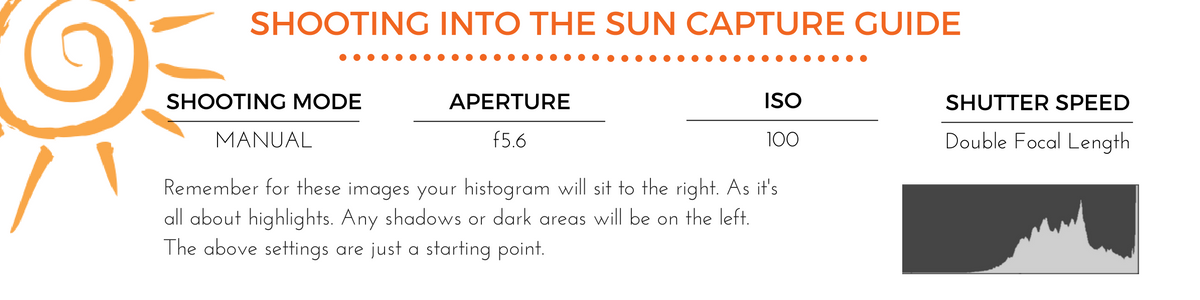 Shooting into the Sun Photo Guide