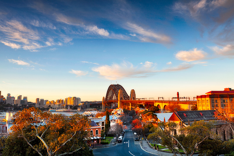 Sydney Harbour Bridge Sunset Photos