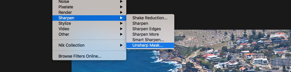 Why does Photoshop Call it Un Sharp Mask
