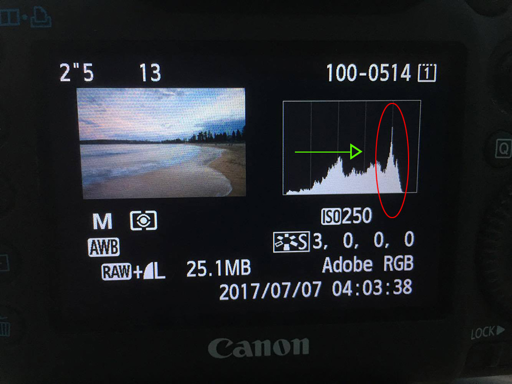 Histogram Perfected Image Using ND Grad Filters