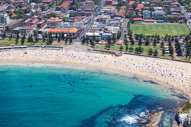 Coogee Beach Aerial Images
