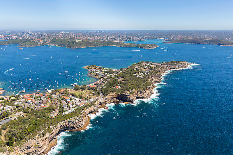 South Head Sydney Aerial Landscape Images