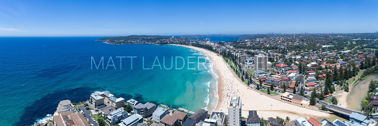 Manly Beach Aerial Photography