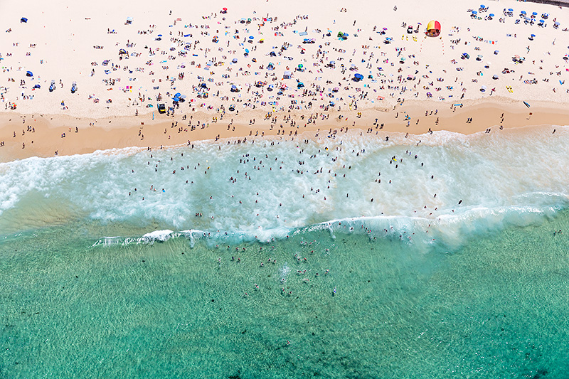 Bondi Beach Aerial Photography