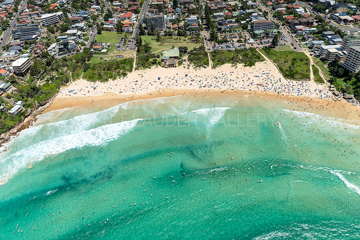 Freshwater Beach Aerial Prints