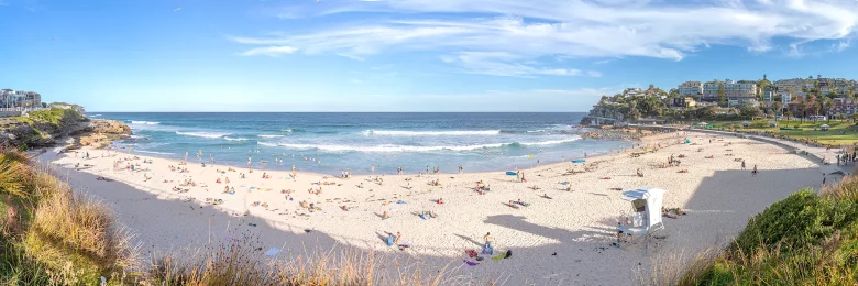 Bronte Beach Summer Panoramic Landscape Framed Photos | Icebergs